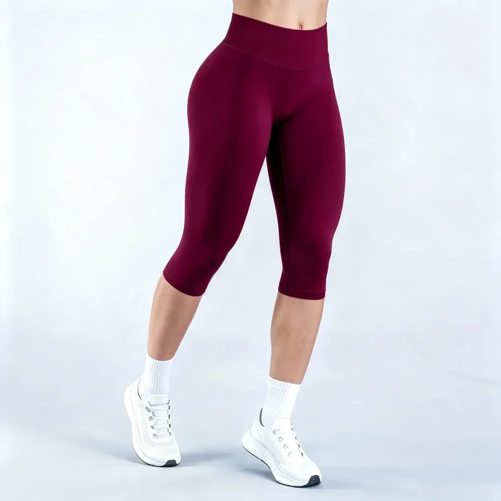 high-waist-cropped-seamless-capris-view-1