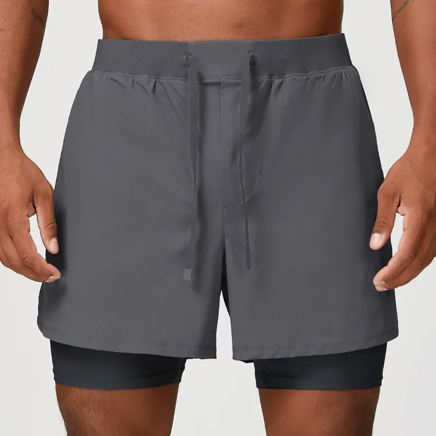 mens_two_layer_shorts_gray_front