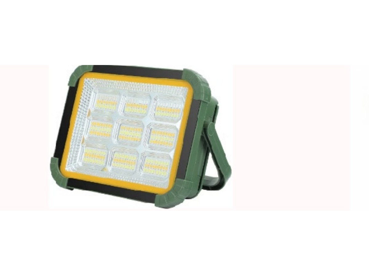 DK-STS-400 400W solar flood light, full product view
