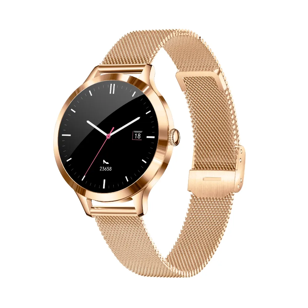 lady ultra thin smartwatch
