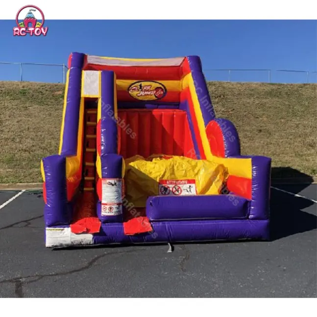 Inflatable cliff jump slide manufacturer (21)