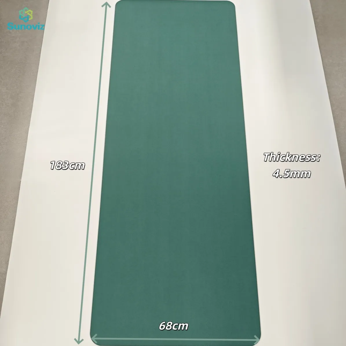 Dark green yoga mat (7)