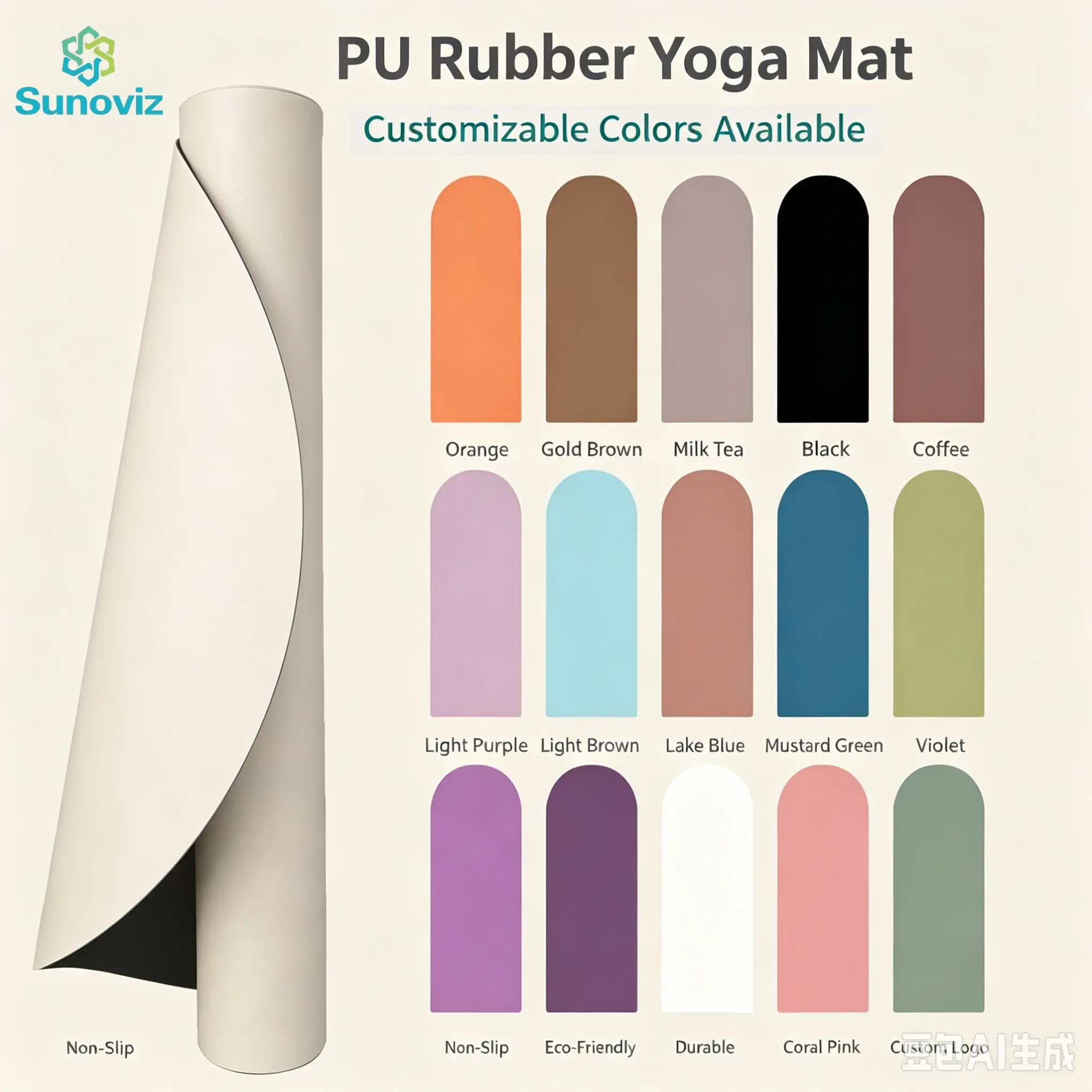 Arch PU yoga mat