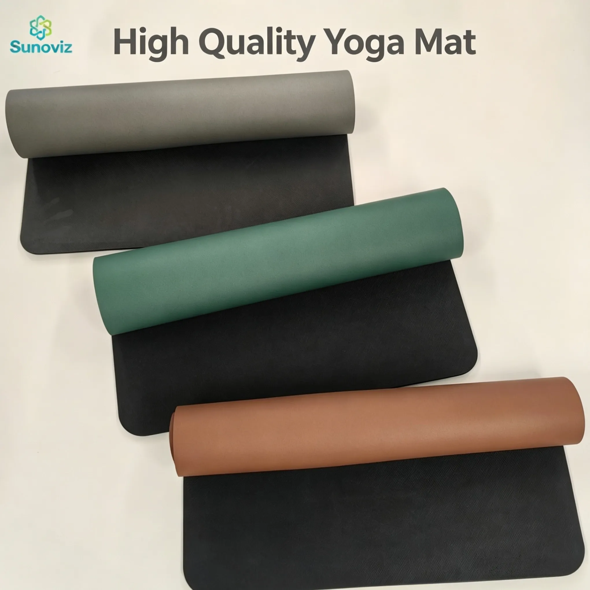 PU natural rubber yoga mat