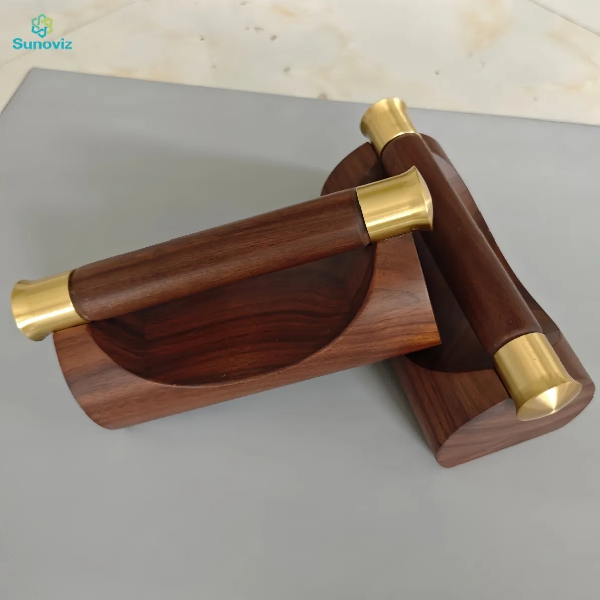 Wooden Push-Up Bars (2)