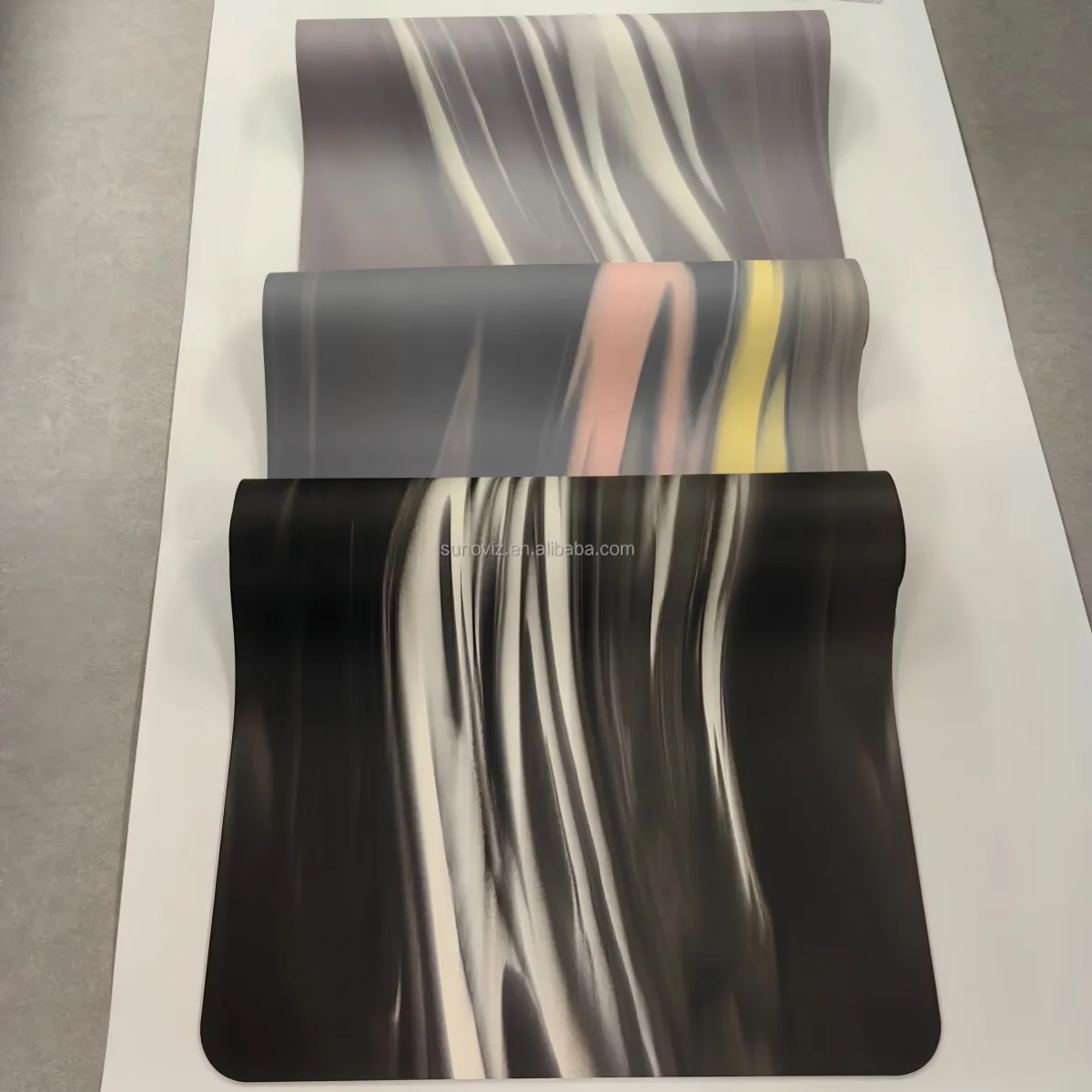 Color-block yoga mat (1)