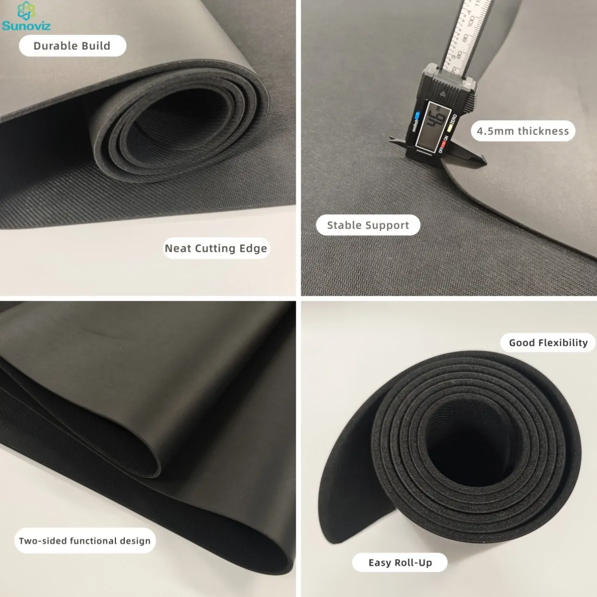 Black yoga mat (2)