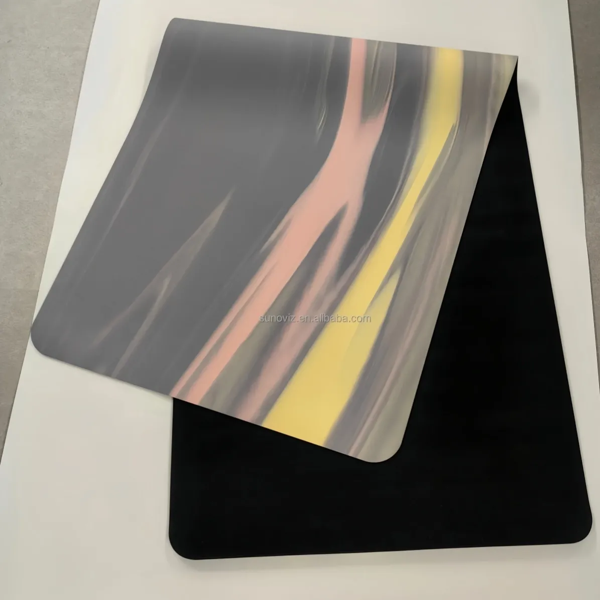 Color-block yoga mat (2)