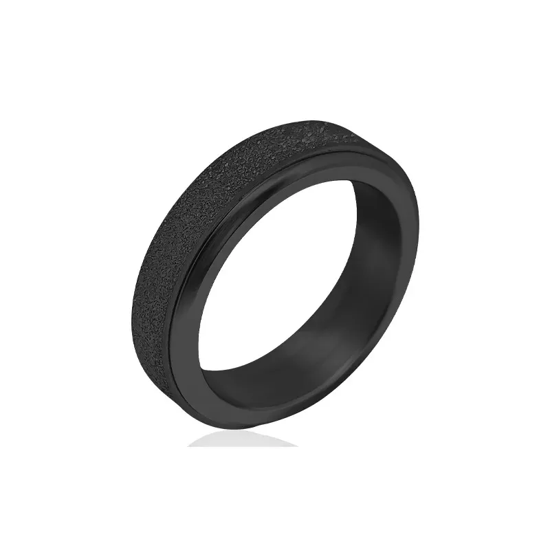 stainless steel men's ring with men's styling, FKS-SS-043
