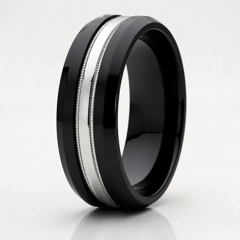 FKS-BZ-035 white gold-tone plating