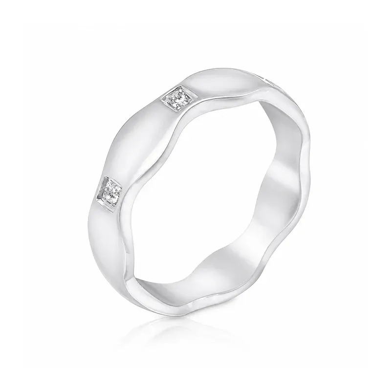 stainless steel stacking rings with stacking-friendly construction, FKS-SS-039