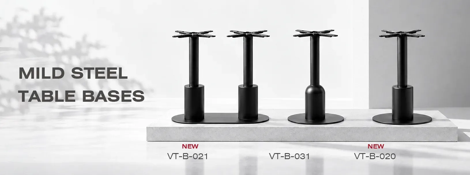 Steel Table Base VT-B-020 + VT-B-021