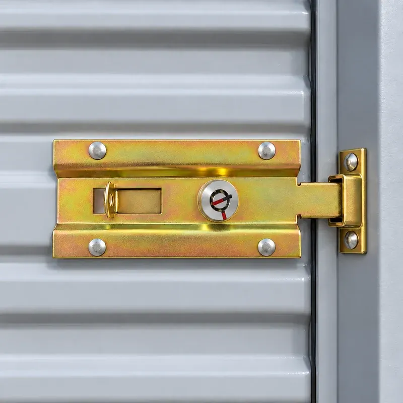 self-storage-latch-roll-up-door-application