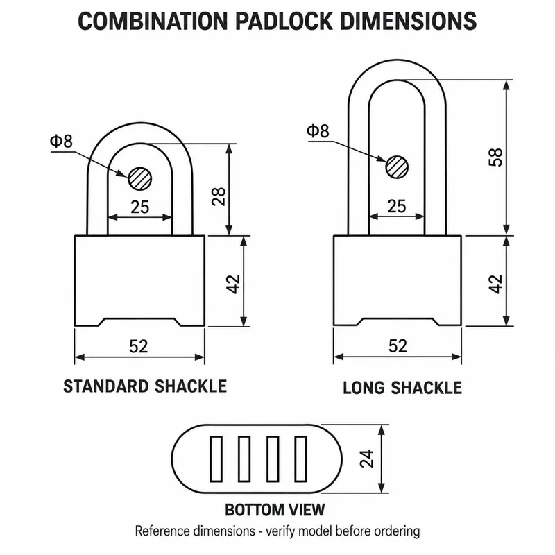 brass-combination-padlock-dimensions