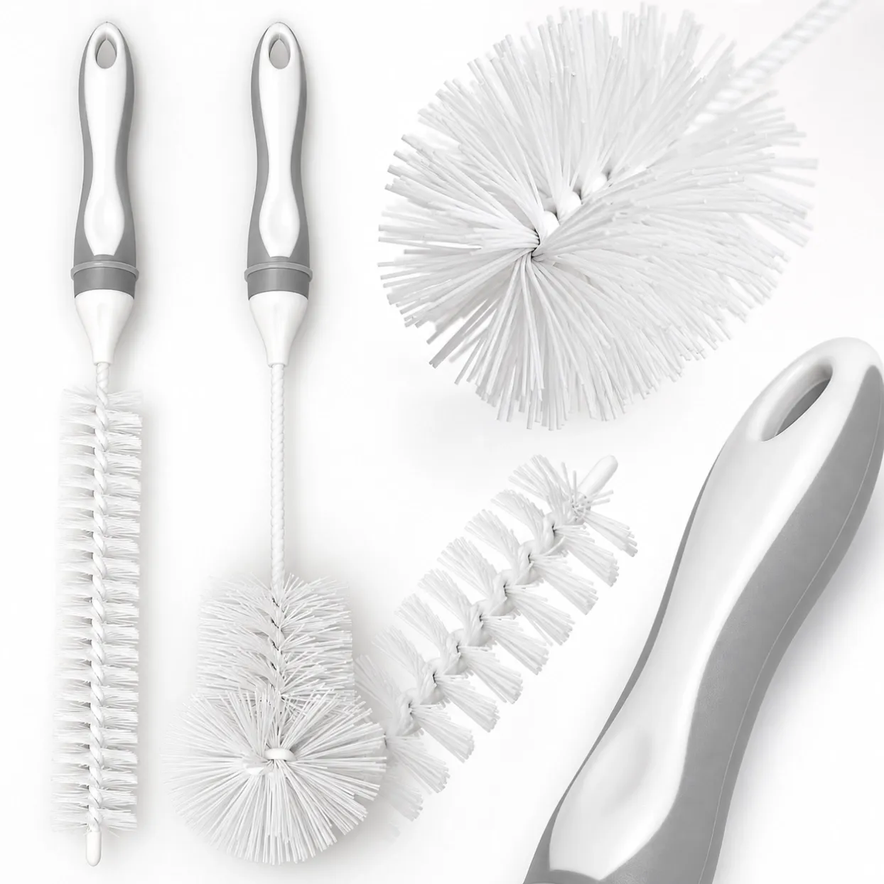 Close-up details of Bottle Cleaning Brush Set