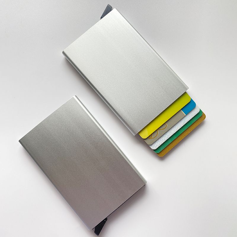 silver Pop Up Card Holder 3