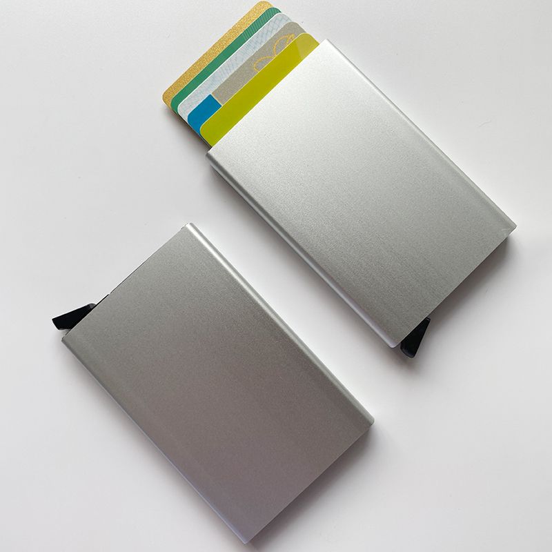 silver Pop Up Card Holder 2