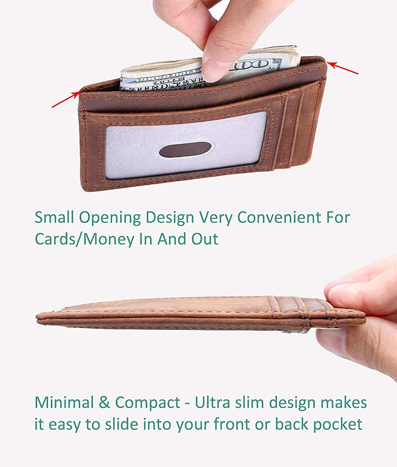 Crazy horse card holder 2