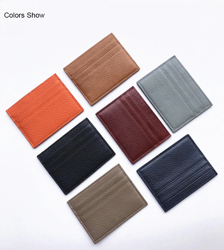 Pebbled card holder 4
