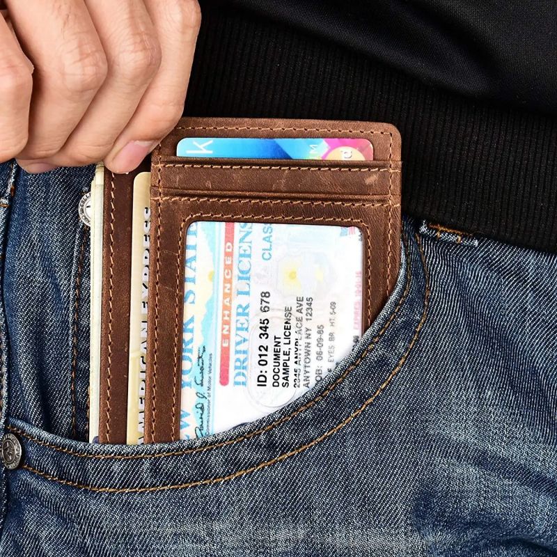 Crazy horse card holder 7