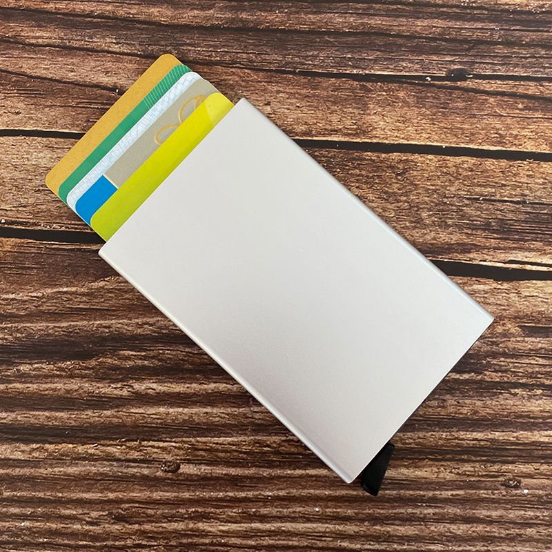 silver Pop Up Card Holder 5