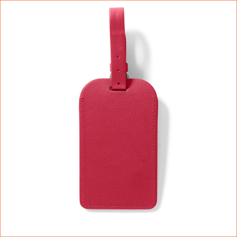 red luggage tag 2