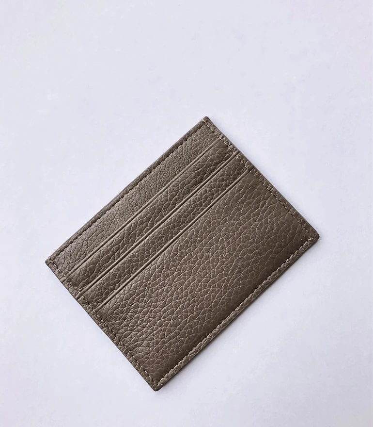 Pebbled card holder 1