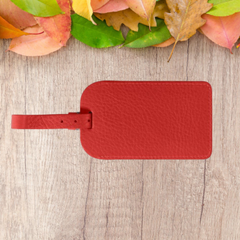 red luggage tag 6