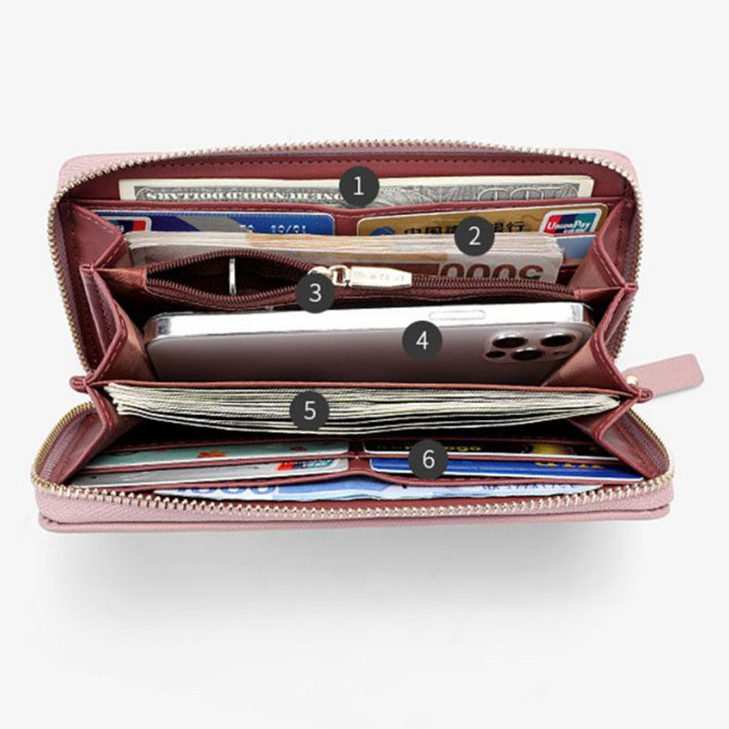 zipper long wallet 3