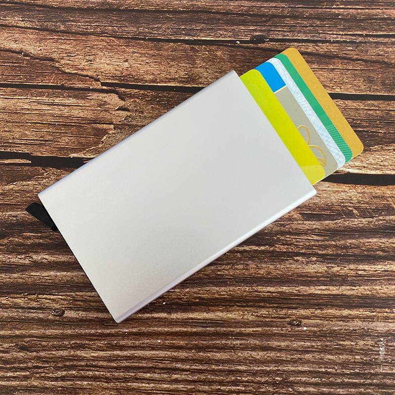 silver Pop Up Card Holder 4