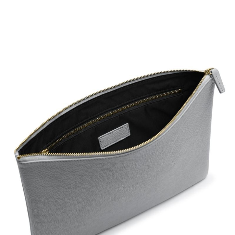 Grey clutch pouch 6