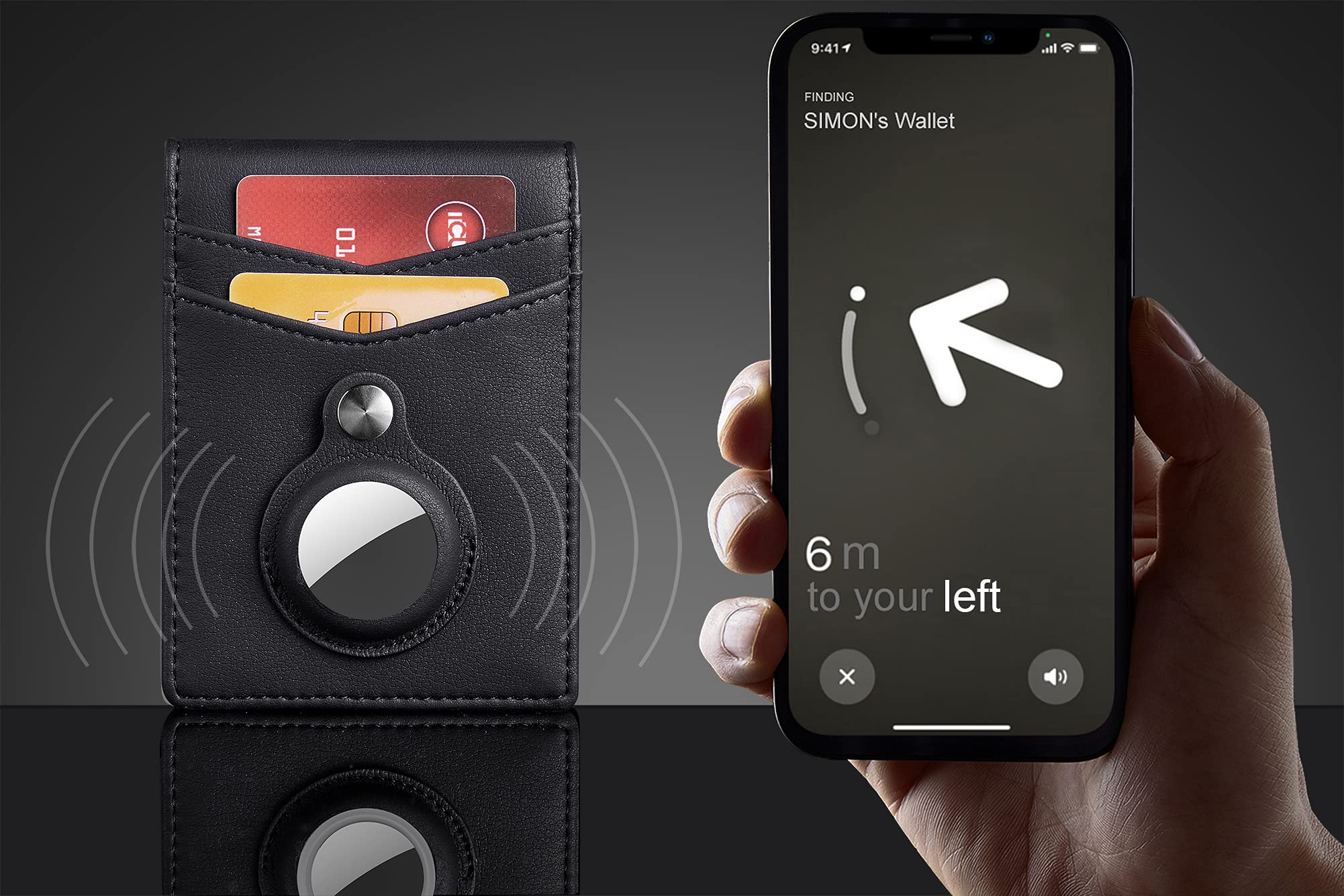 airtag wallet for men