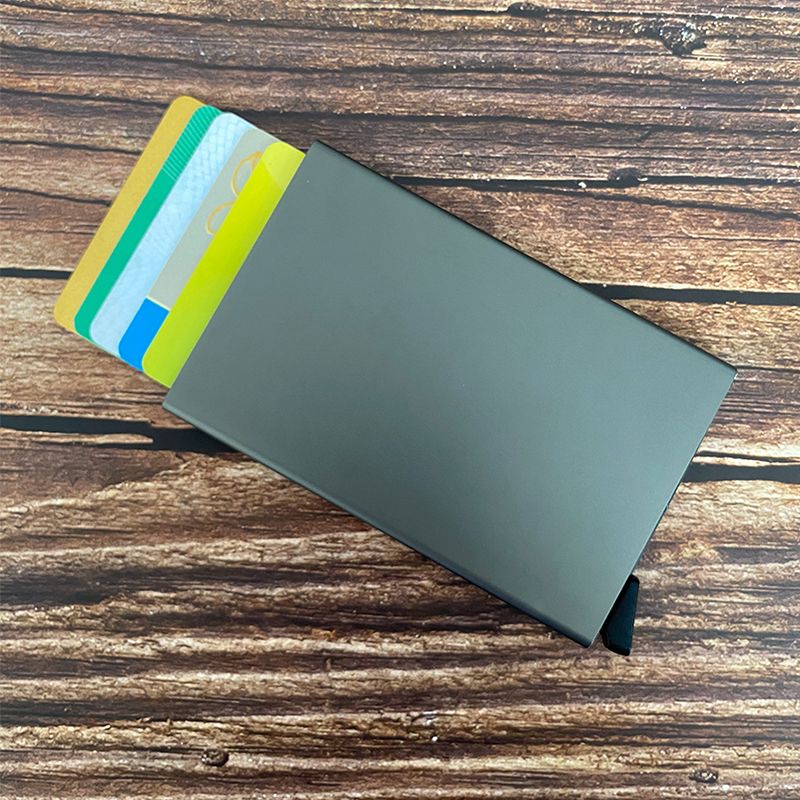 Grey Pop up card holder 2