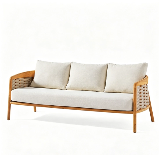 Mutar 3seat teak sofa