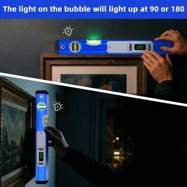 magnetic digital light on the bubble