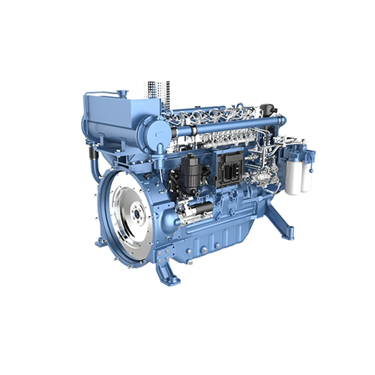 Weichai WP6 Marine Diesel Engine (80–225 hp)