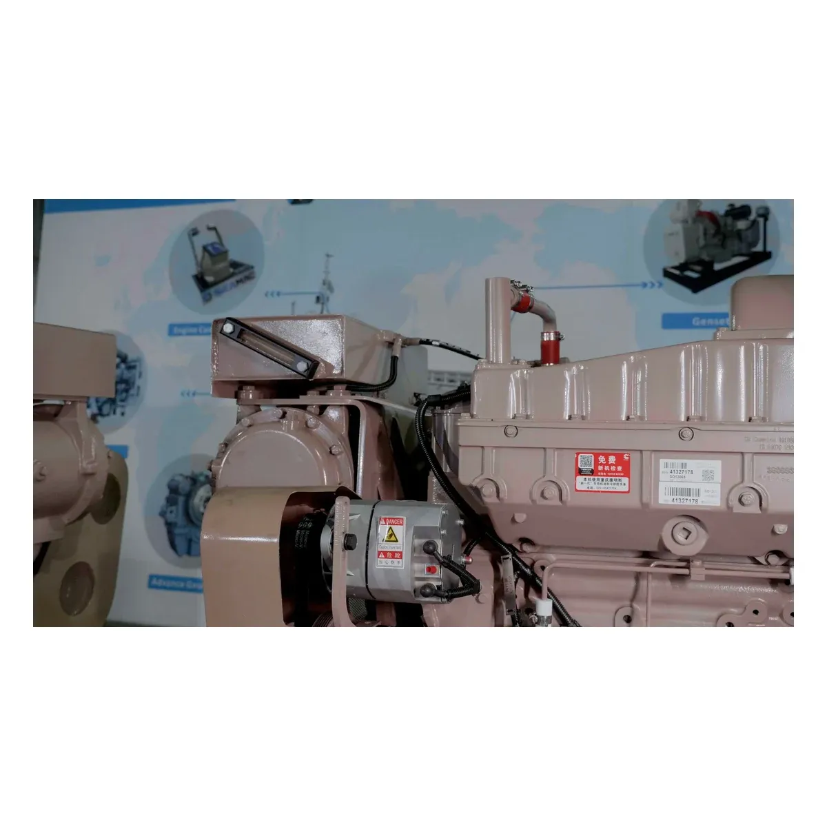 Cummins N855 Marine Diesel Engine (400–425 hp)