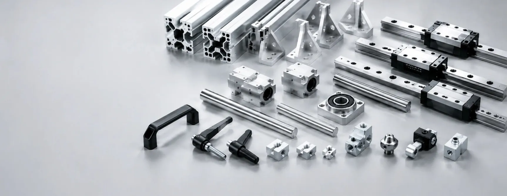aluminum-profile-linear-guide-shaft-supports
