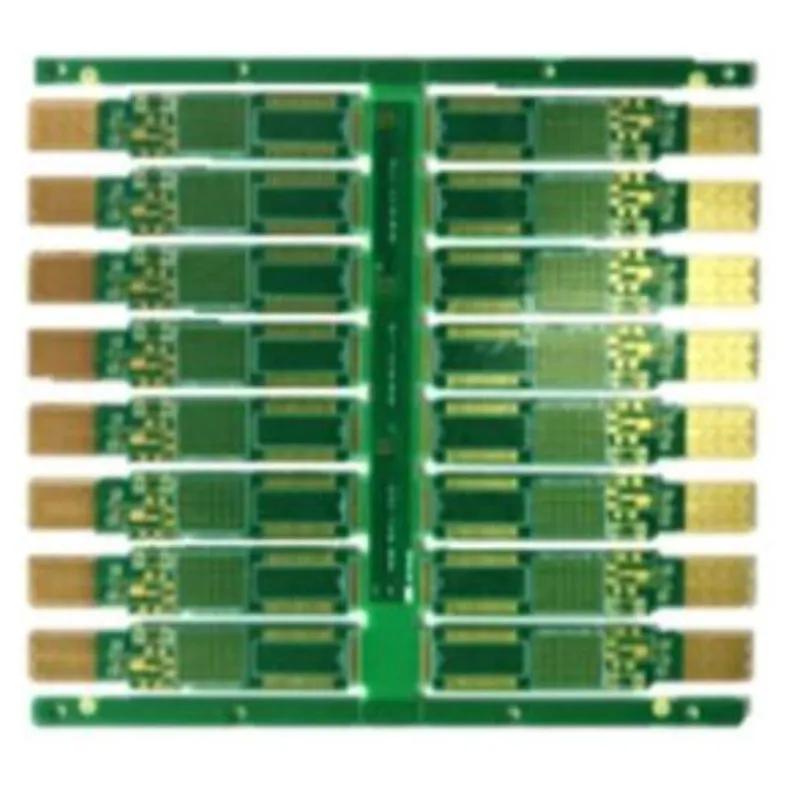 Optical module (100G transmission signal) 8-layer HDI2 Segmented Golden Finger PCB