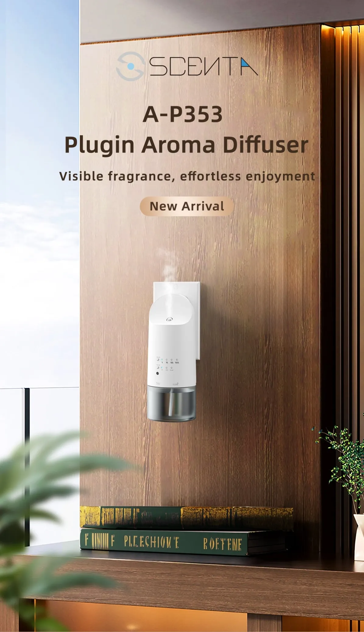 CS-A-P353 Home Aroma Diffuser China sourcing product image