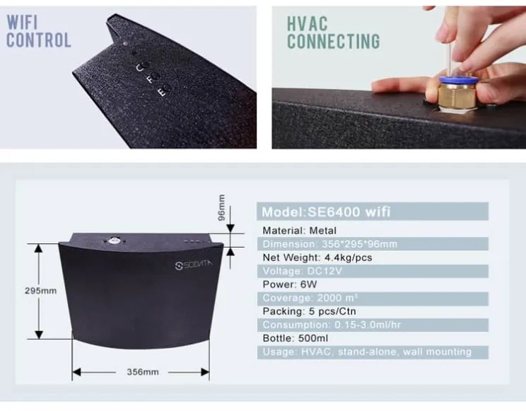 CS-SE6400 Durable HVAC Scent Delivery Machine China sourcing product image