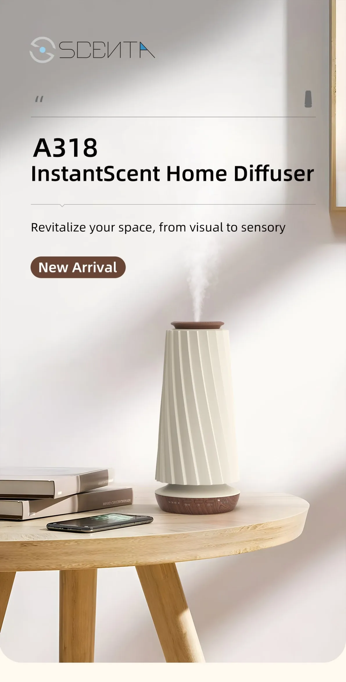 CS-A318 Home Aroma Diffuser China sourcing product image