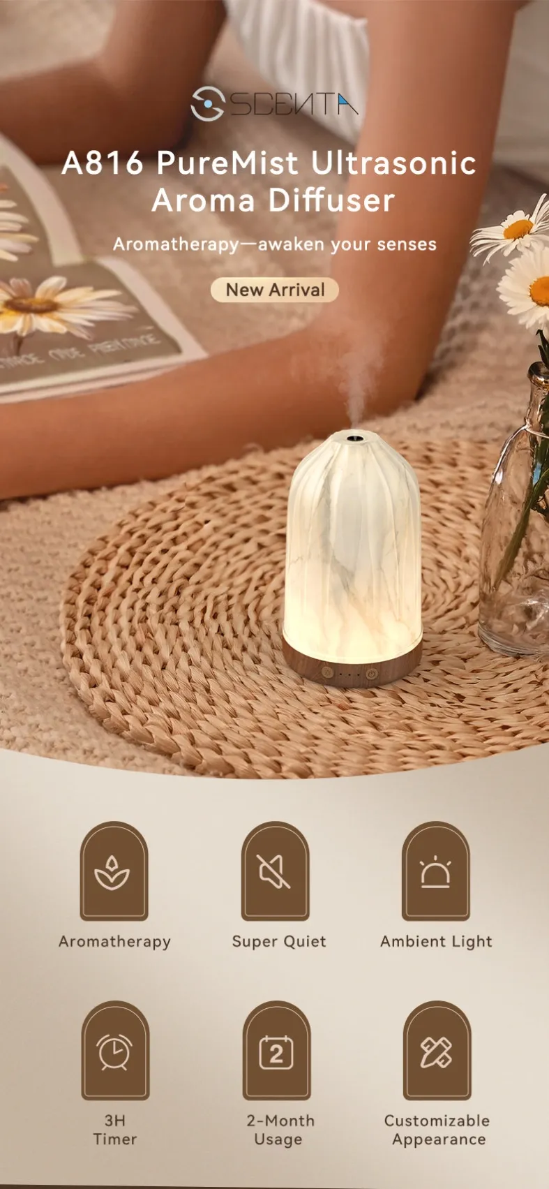 CS-A816 Home Aroma Diffuser China sourcing product image