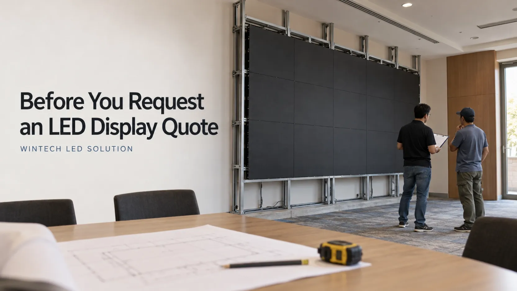 led-display-quotation-checklist