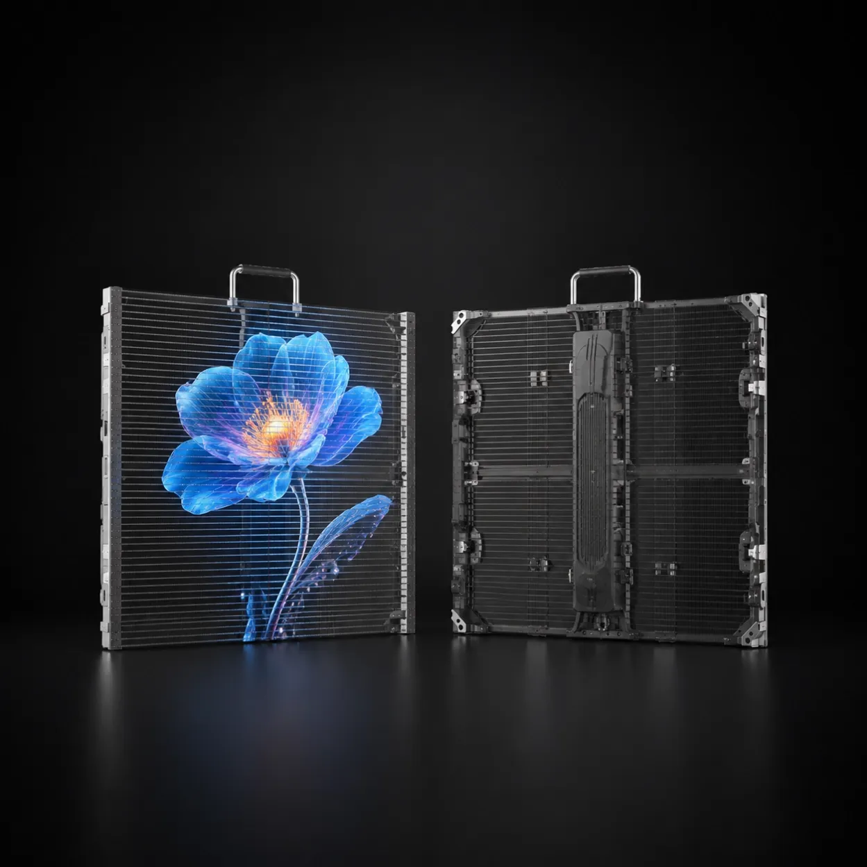 transparent led display