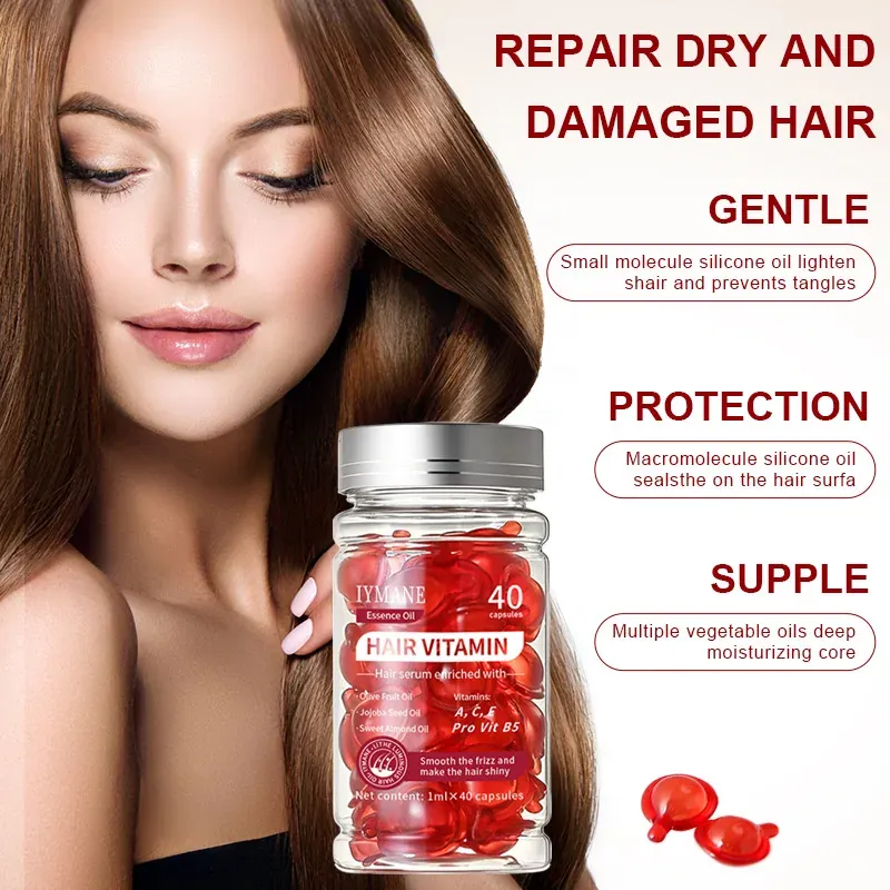 Vitamin Hair Care Essence Capsules 40 pcs photo 02