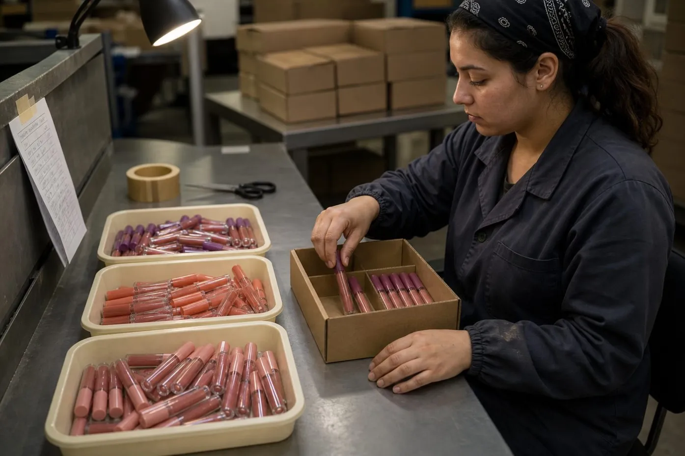 Benefits of a sourcing partner negotiating lower MOQs across multiple lip product factories (ID#5)