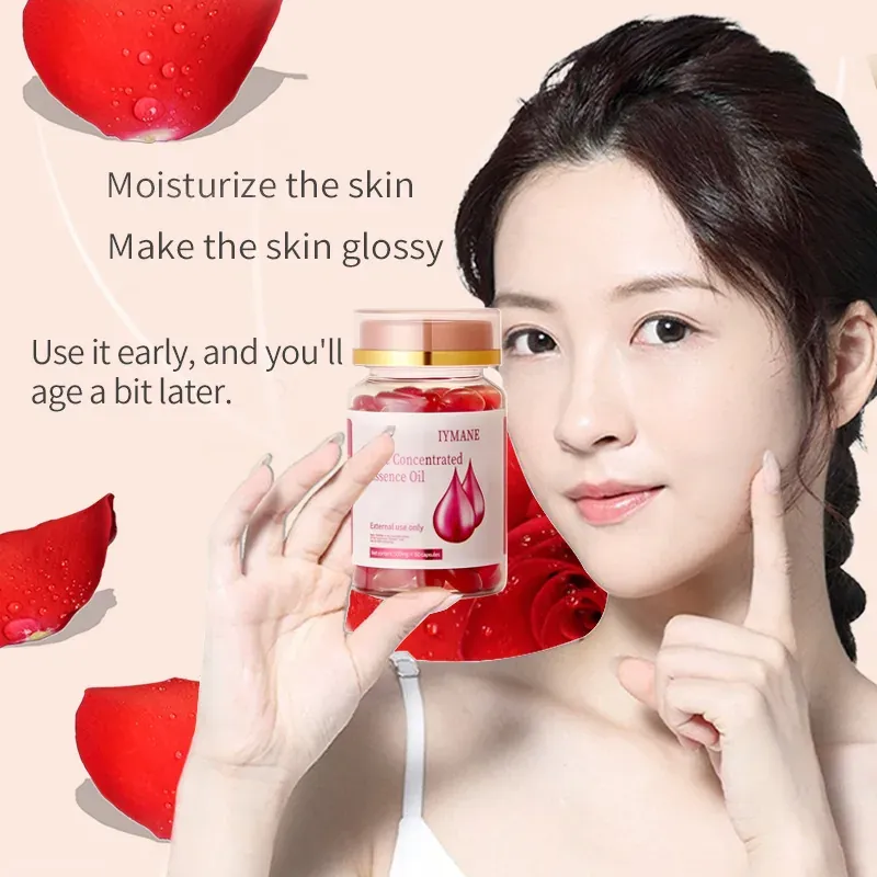 Rose Concentrated Essence Oil Capsules 60 pcs photo 03