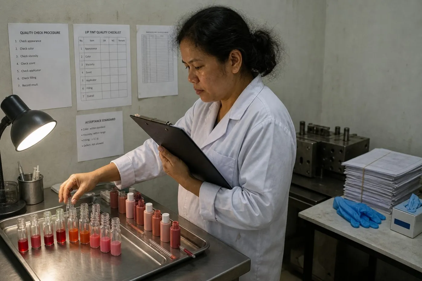 Hidden Lip Product Costs Hidden costs in lip gloss and lip tint pricing including tooling fees and freight charges (ID#3)