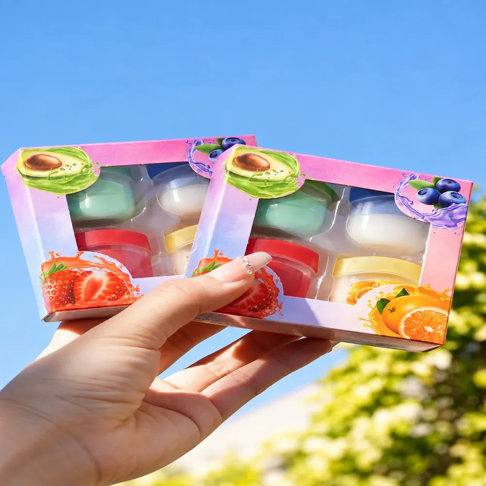 4-Piece Fruit Lip Mask Set photo 03